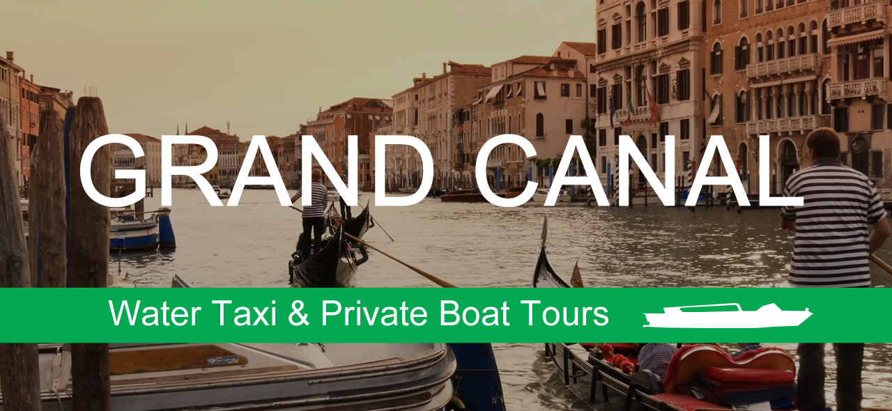 Grand Canal boat tour in Venice - 1 hour, 2 hours